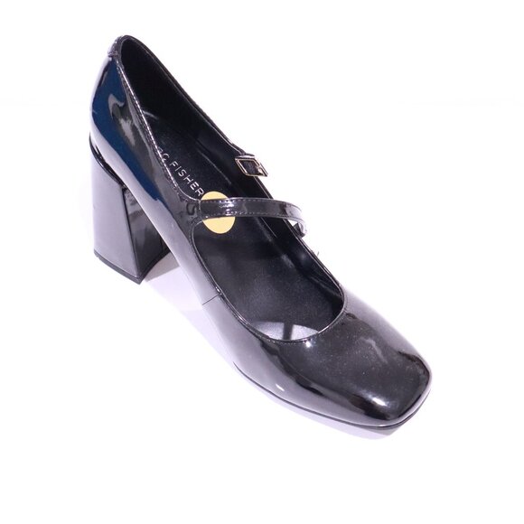 Marc Fisher Black Buckle Heels - Size 8 NEW IN BOX! - Picture 5 of 8